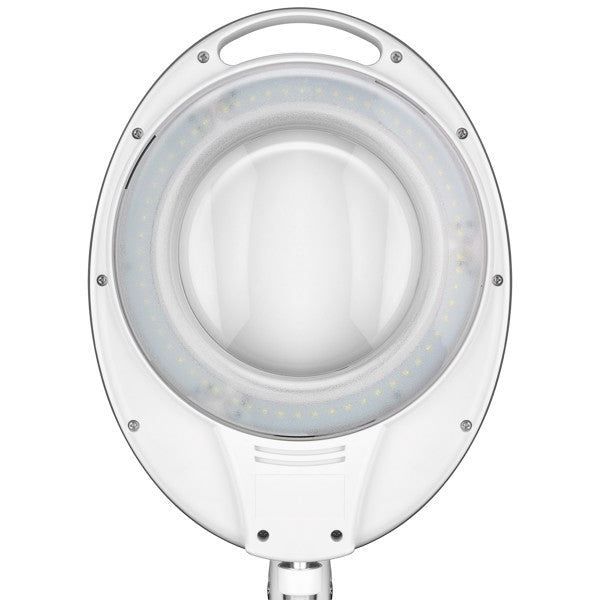 LED-Loeplamp met Tafelklem – Kristalglazen Lens – 8 W – 1,75x Vergroting – Wit