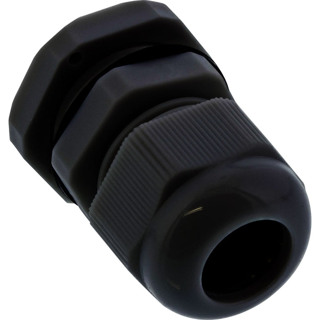 Kabelwartel nylon IP68 (6–12 mm) – zwart (10 stuks)