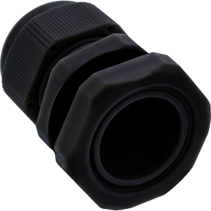 Kabelwartel nylon IP68 (6–12 mm) – zwart (10 stuks)