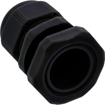 Kabelwartel nylon IP68 PG7 (3,5–6 mm) – zwart (10 stuks)