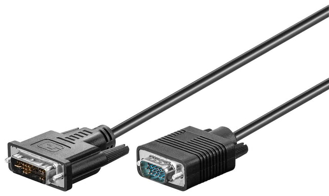 3 meter DVI-A naar VGA verloopkabel
