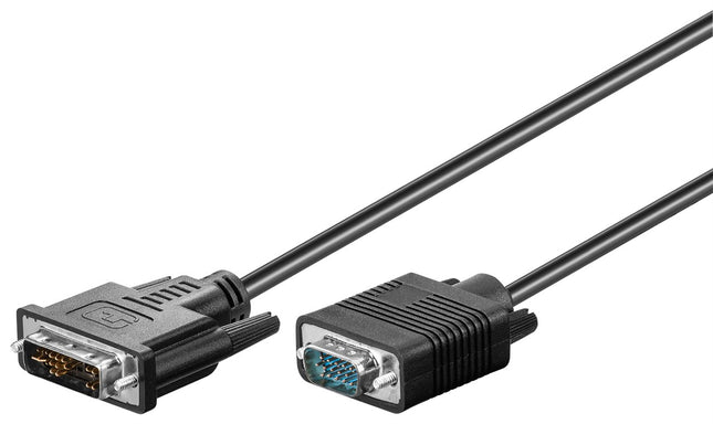 3 meter DVI-A naar VGA verloopkabel