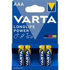 Varta Longlife 1.5 volt LR6/AA batterijen - 4 stuks