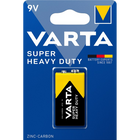 Varta Super heavy duty 9 volt E Zink-carbon batterij - 6F22