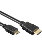 2 meter HDMI 1.4 naar Mini-HDMI verloopkabel - 4K/30 Hz - 1080p/144 Hz