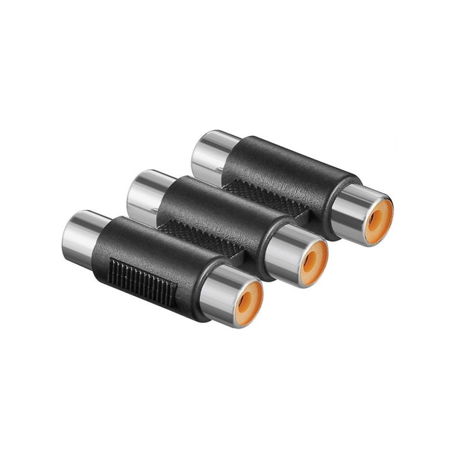 RCA composiet audio en video koppelstuk