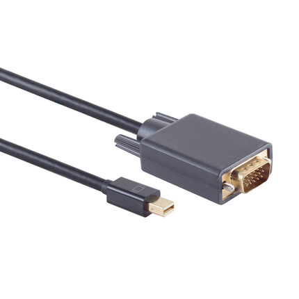 Mini Displayport naar VGA kabel - Displayport 1.2 - 1080p 60 Hz - 1 meter