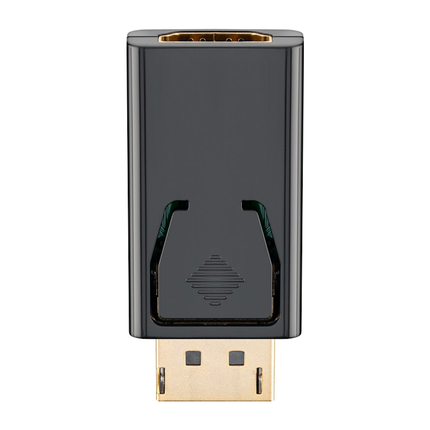 DisplayPort naar HDMI adapter - DP 1.1/ HDMI 1.3 (full HD 1080p)  Zwart - Verguld