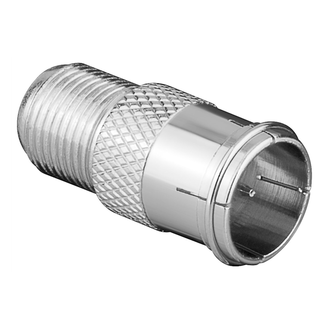 F-adapter F-stekker (quick) (m) naar F-aansluiting