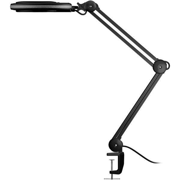 LED-Loeplamp met Tafelklem – 8 W – 1,75x Vergroting – Zwart