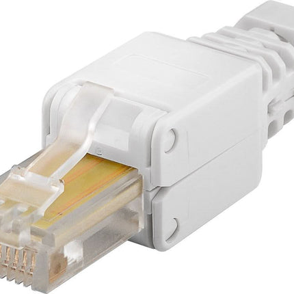 RJ45 toolless connector voor Cat 5e - Niet afgeschermd - Per stuk
