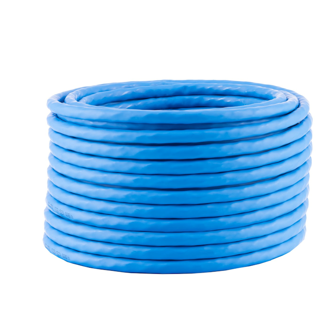 Cat 8 S/FTP (PiMF) netwerkkabel - LSZH -100% koper - stug - 100 meter - Blauw