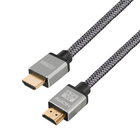 2 meter HDMI 2.1 kabel - 8K/60 Hz - 4K Ultra HD/144 Hz - Met Nylon snoer