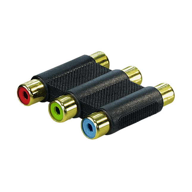 RCA component - Video koppelstuk - Gold-plated