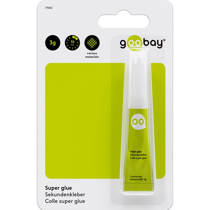 Goobay secondelijm - 3 gram
