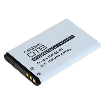 OTB accu batterij voor Nokia  - BL-5c / BL5CA -Li-Ion  - 3,7 Volt - 1100 mAh