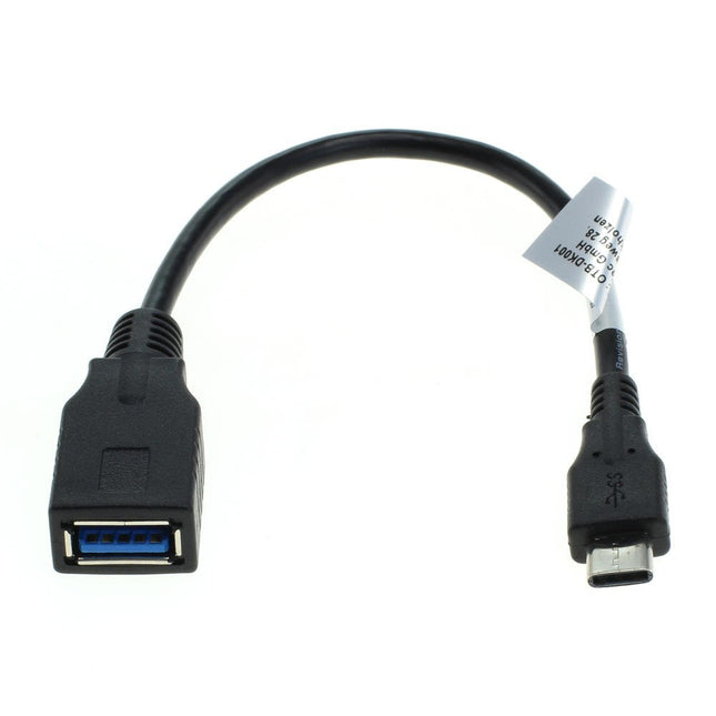 USB C naar female USB A adapter - Zwart - USB On The Go - USB 3.0