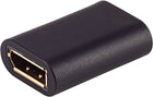 DisplayPort koppelstuk (V-V) - DisplayPort  1.2 (4K 60 Hz) - Zwart