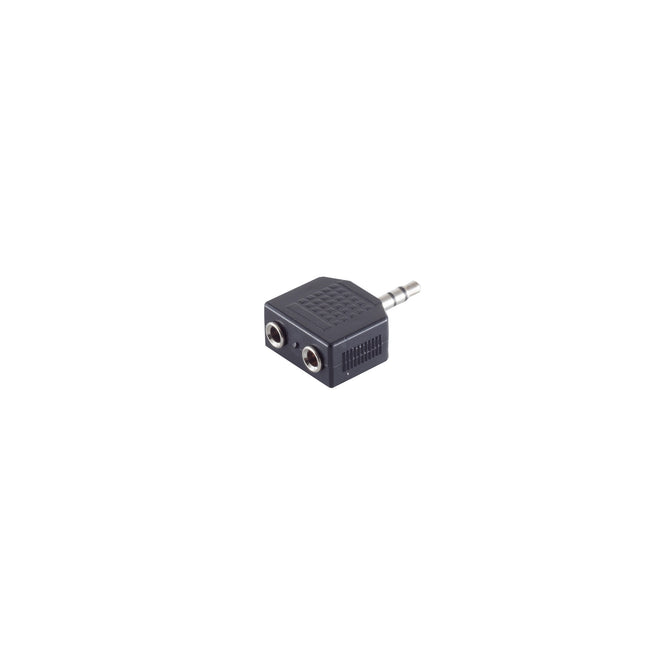 3.5mm jack naar 2x 3.5mm female jack splitter - Stereo (S-CONN)