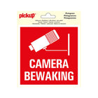 PickUp sticker - Camerabewaking -  15x15 cm