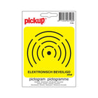 PickUp sticker - Elektronisch beveiligd - 10x10 cm