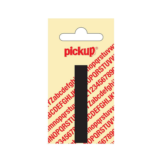 PickUp sticker - Plakletter  I - Nobel - Zwart - 60 mm