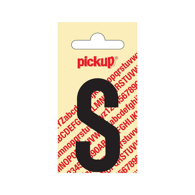 PickUp sticker - Plakletter  S - Nobel - Zwart - 60 mm