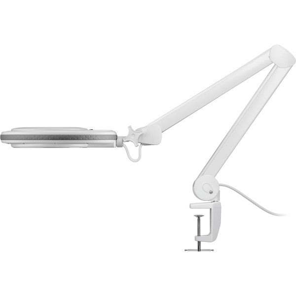 LED-Loeplamp met Tafelklem – Kristalglazen Lens – 8 W – 1,75x Vergroting – Wit