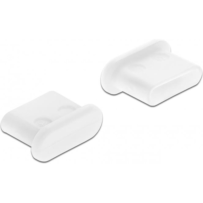 Afsluit cover - Poortbeschermer voor USB-C female poorten - Zonder greep - 10 stuks