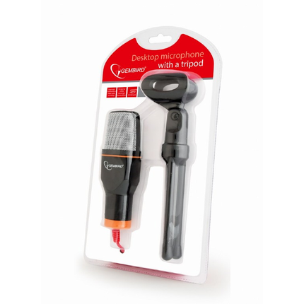 Condensator Microfoon met Tripod Standaard – 1x 3,5 mm Jack – 1,2 meter – Omni-directioneel