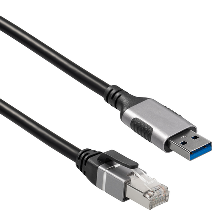 USB-A naar netwerk - USB 3 naar RJ45 Cat 6 - 5 meter - Afgeschermd