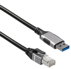 USB-A naar netwerk - USB 3 naar RJ45 Cat 6 - 5 meter - Afgeschermd
