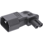 C7 - C14 stroomadapter - Zwart
