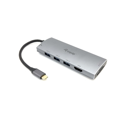 Equip USB-C Mannelijk - 7 In 1 Multifunctionele Adapter/Docking Station