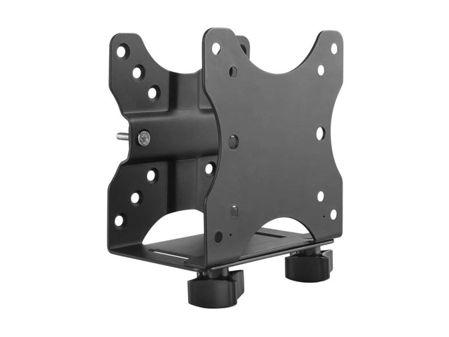 Multifunctionele CPU-houder – Stalen constructie -  VESA-compatibel - Zwart