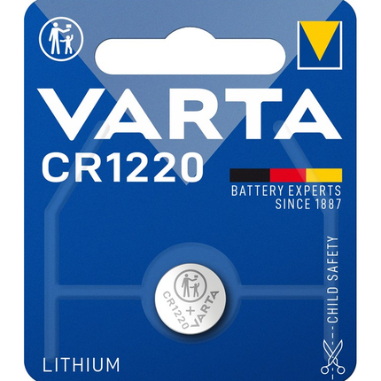 Varta  CR1220 (6220) Batterij - 3 Volt -  1 stuk