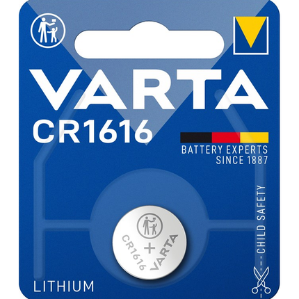 Varta  CR1616 (6616) Batterij - 3 Volt -  1 stuk
