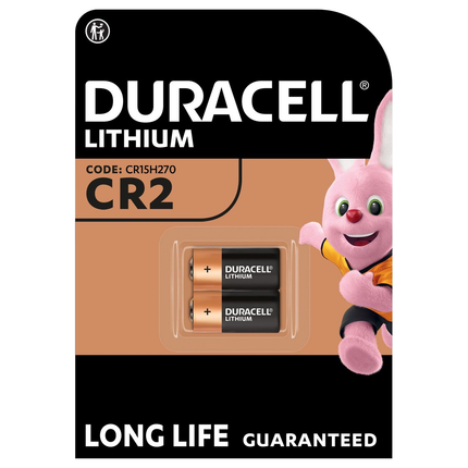 Duracell CR2 batterijen (fotobatterij) - 3 Volt