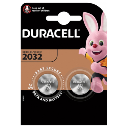 Duracell Knoopcel batterijen CR2032 -  2 stuks