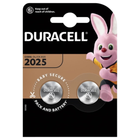 Duracell knoopcel batterijen CR2025 - 3 Volt  -  2 stuks