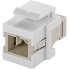 Glasvezel keystone - SC simplex - Wit