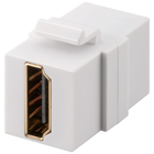 HDMI 2.0 keystone - 4K@60 Hz - Gold-plated - Wit