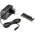 Universele voedingsadapter - 9–24V DC - 24W - 1A-1,5A - 7 Verwisselbare Pluggen - 1,6 meter