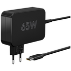 USB-C laptopoplader - 65 W – Compacte voeding met Power Delivery – 1,8 meter - Zwart
