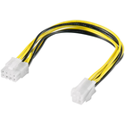 Voedingsadapter kabel – ATX12V P4 (v) naar EPS12V 8-pins (m) – 20 cm