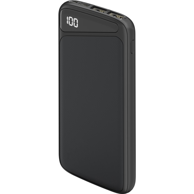 10.000 mAh powerbank  - 1x USB-C + 2x USB-A - Slimline