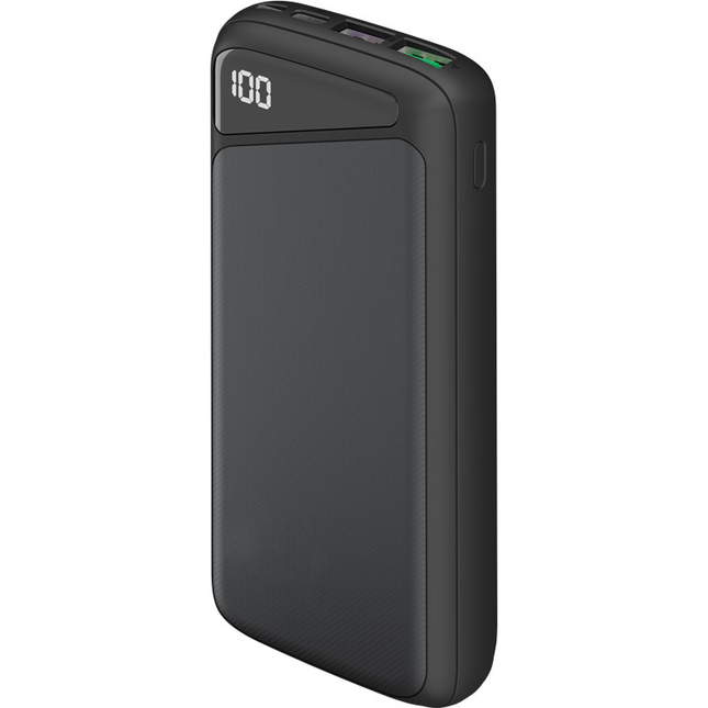 20.000 mAh powerbank  - 1x USB-C + 2x USB-A - Met PD, SuperCharge & QuickCharge 3.0