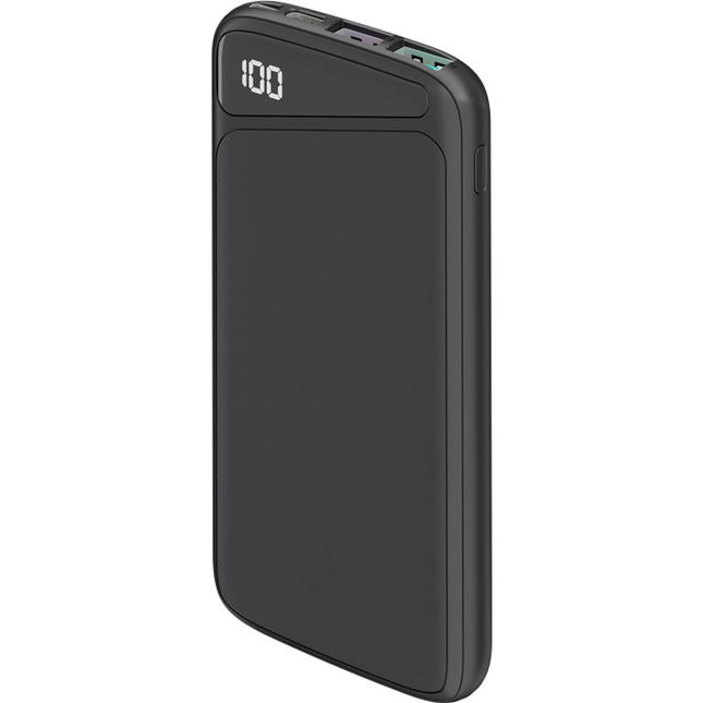 10.000 mAh powerbank  - 1x USB-C + 2x USB-A - Met PD, SuperCharge & QuickCharge 3.0