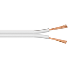 Luidsprekerkabel – 2x 2,50 mm² – OFC Koper  – 10 meter – Wit