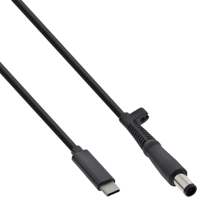 USB-C naar DC Laadkabel - 7,4 x 5,0 mm (met pin) | 2 meter - Power Delivery 20V  - Zwart